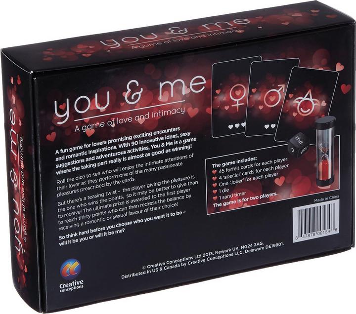 Produktbild Creative Conceptions You & Me (Würfelspiel, Englisch)