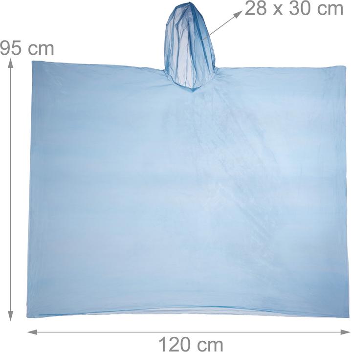 Produktbild Relaxdays Regenponcho (10)