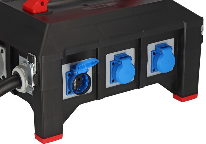 Actual product image Brennenstuhl Professional distributor BSV 5-63A FI (9 x, CEE, CEE 7/3)