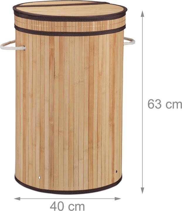 Produktbild Relaxdays Wäschekorb (65 l)
