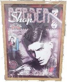 Bate Barbershop Deko Bild