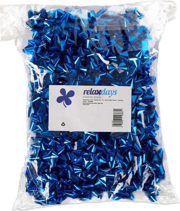 Actual product image Relaxdays Gift Wrapping Bows Set of 100 (Gift decoration, 100 x)
