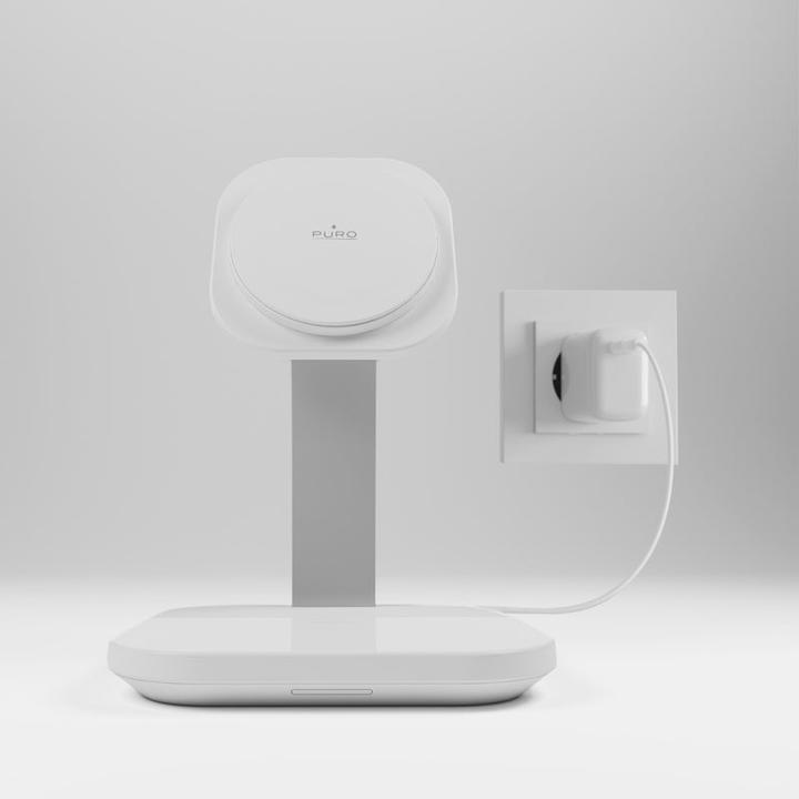 Produktbild SBS Puro Magnetic Wireless Induction Charging Station 2in1 Wireless Charging + A (30 W)