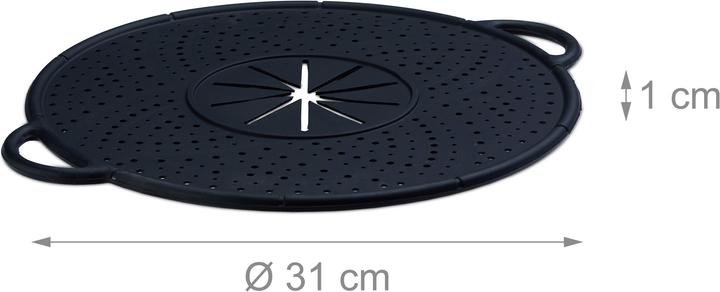 Produktbild Relaxdays Überkochschutz (31 cm, Metall)
