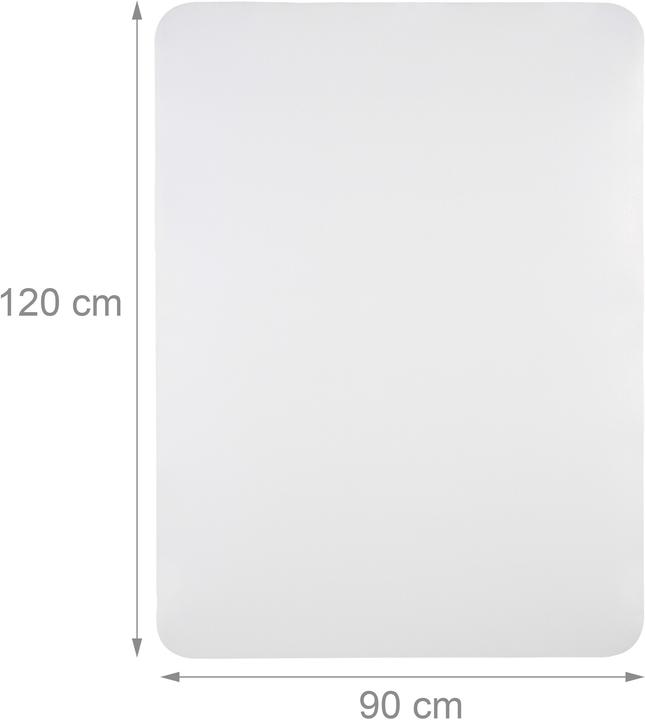 Actual product image Relaxdays Office Chair Floor Mat in 3 Sizes (120 x 90 cm)