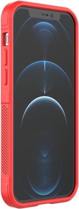 Immagine prodotto Hurtel Custodia Magic Shield per iPhone 12 Pro, cover flessibile e blindata di colore bordeaux (Apple iPhone 12 Pro)