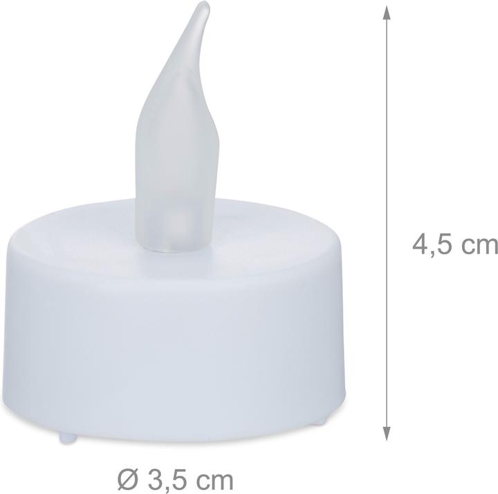 Actual product image Relaxdays LED Tealight Candle Set of 2 (2 x)