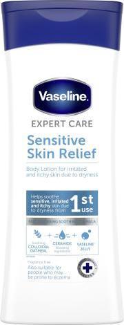 Produktbild Vaseline Intensive Care Sensitive Skin Relief (Körperlotion, 400 ml)