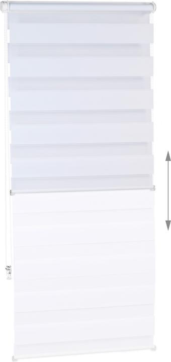 Productafbeelding Relaxdays Dubbel rolgordijn Klemmfix (59,5 x 6,5 x 156 cm)