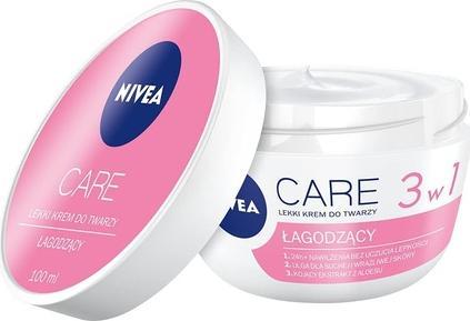 Produktbild NIVEA Care 3In1 Soothing Light Face Cream 100Ml (100 ml, 24h Creme)