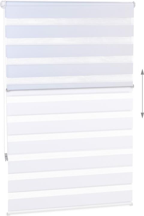 Produktbild Relaxdays Doppelrollo Klemmfix (90 x 6.5 x 156 cm)