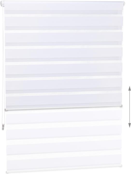 Productafbeelding Relaxdays Dubbel rolgordijn Klemmfix (100 x 6,5 x 156 cm)