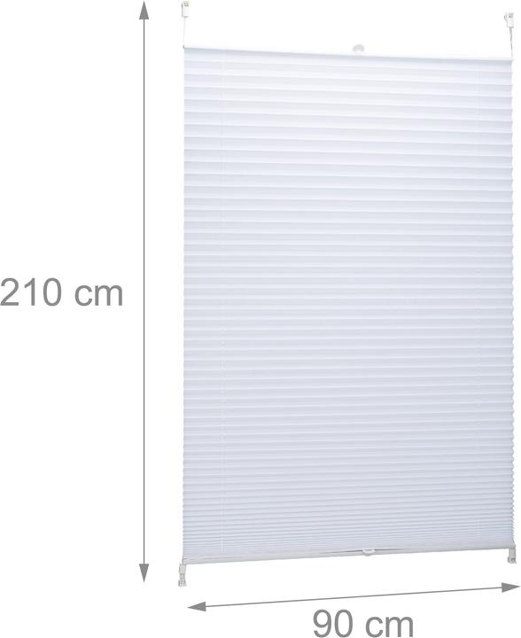 Immagine prodotto Relaxdays cieco plissettato (90 x 2 x 210 cm)