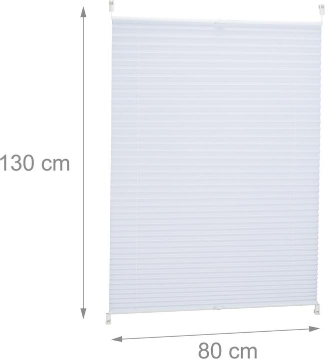 Immagine prodotto Relaxdays cieco plissettato (80 x 2 x 130 cm)
