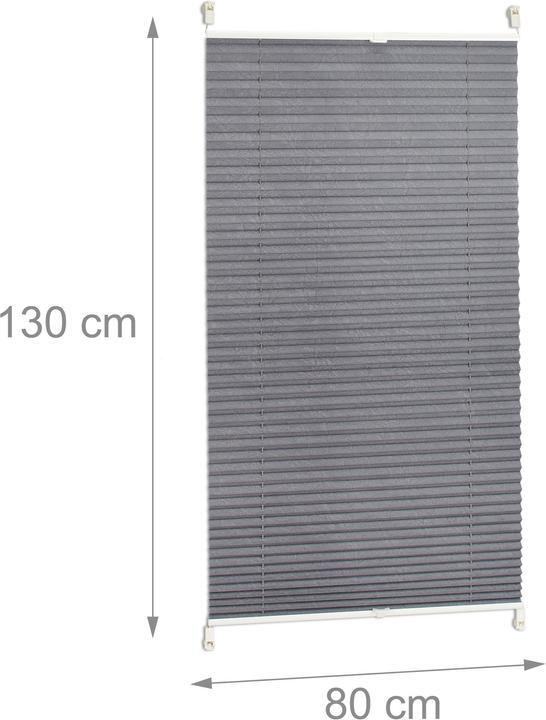 Immagine prodotto Relaxdays cieco plissettato (80 x 2 x 130 cm)