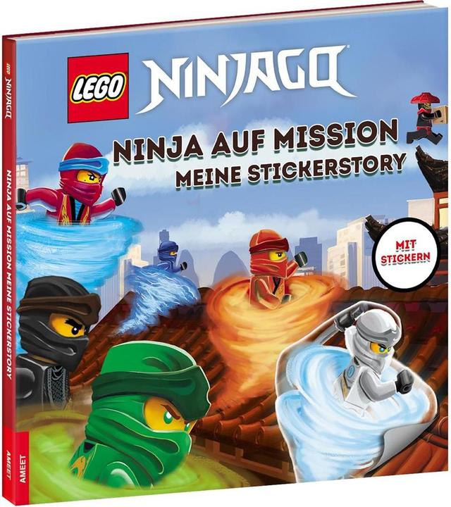 Produktbild LGO NIN Ninja auf Mission Stickerstory