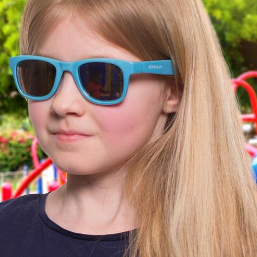 Immagine prodotto Koolsun Occhiali da sole Wave Cendre Blue per bambini e ragazzi
