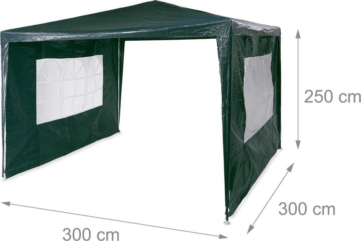 Produktbild Relaxdays Pavillon (300 cm, 300 cm)