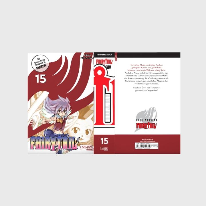 Actual product image Fairy Tail Solid 15 (Hiro Mashima, German)