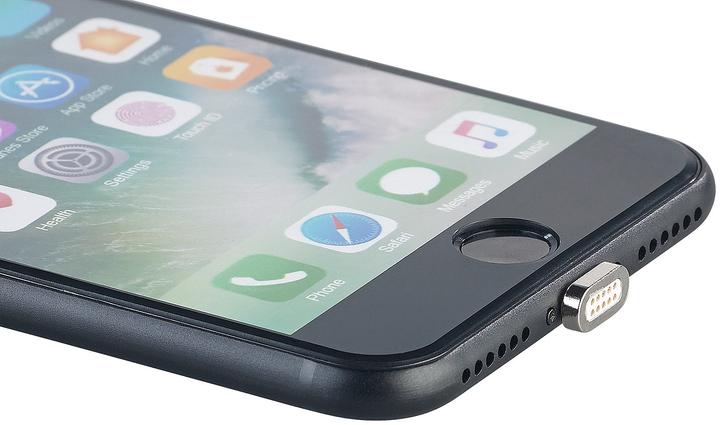 Actual product image Callstel Lightning charging adapter (8x Cinch, Lightning)