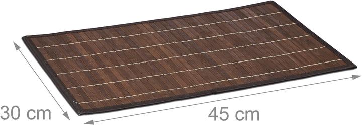 Immagine prodotto Relaxdays Set da 6 tovagliette (6 pz., 45 x 30 x 0,3 cm)