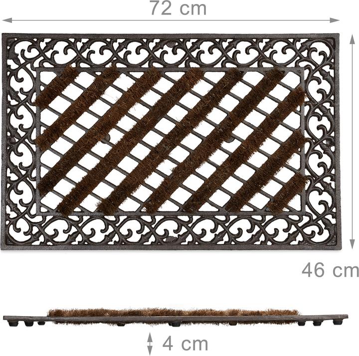 Actual product image Relaxdays Fussabtreter (72 x 46 x 4 cm)