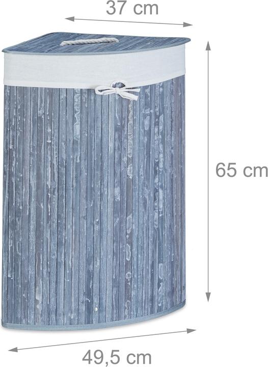 Produktbild Relaxdays Eckwäschekorb (60 l)