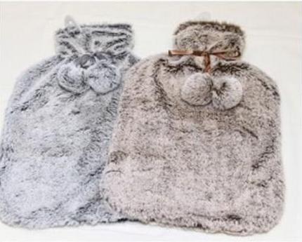 Image du produit Jean Products Bouillotte 'Pompon' avec housse douillette