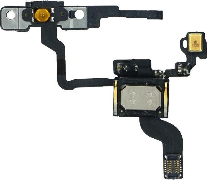 Productafbeelding iPhone 4 Hoofdtelefoonaansluiting & Volume wit (iPhone 4)