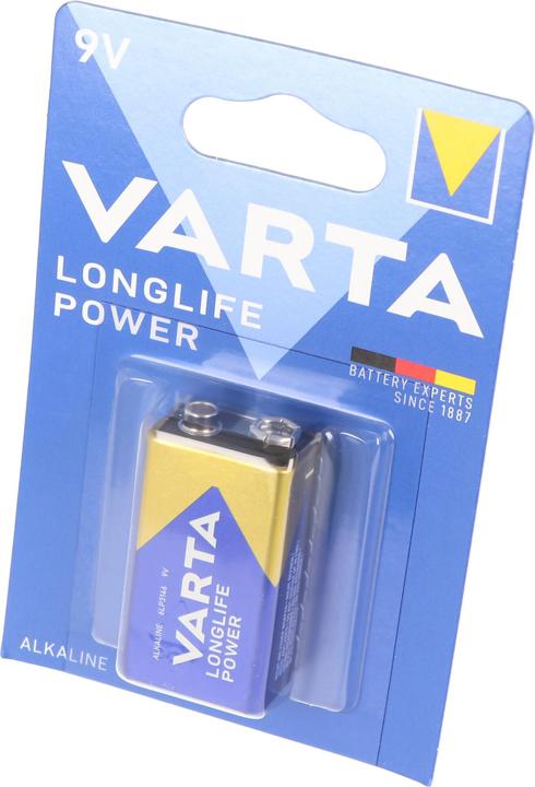 Immagine prodotto Varta LONGLIFE Power (1 pz., 9V Block, 580 mAh)
