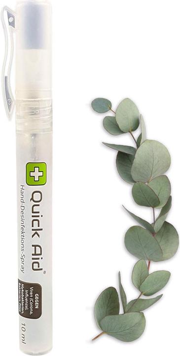 Produktbild Quick Aid Händedesinfektionsspray 10 ml mit Eukalyptus (10 ml)