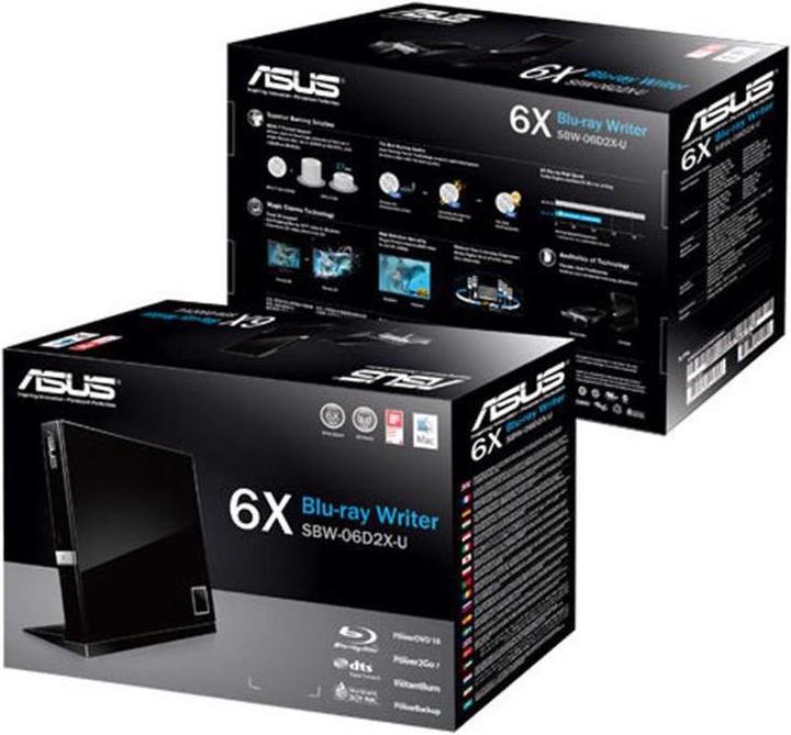 Image du produit ASUS Sbw-06d2x-U (Lecteur Blu-ray)