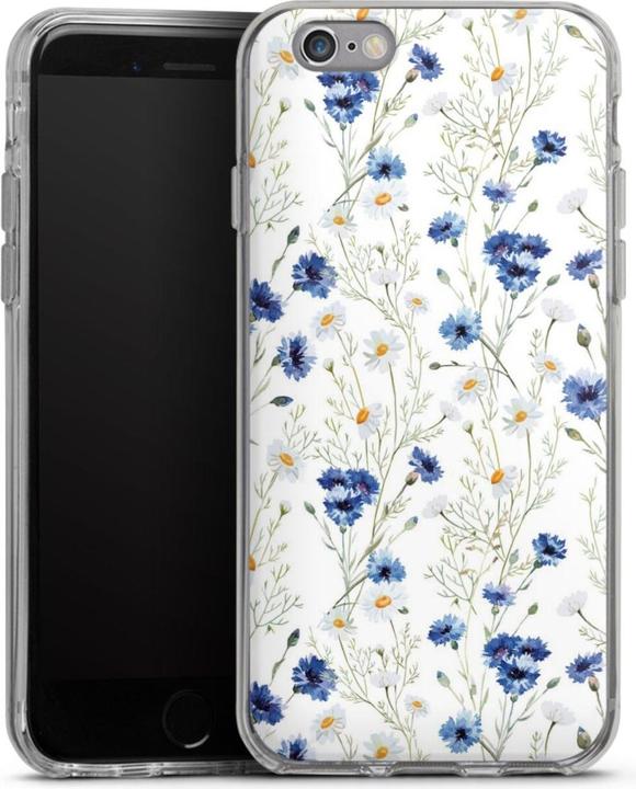 Produktbild DeinDesign Silikon Hülle für Apple iPhone 6 Handyhülle Case Smartphone Schutzhülle Blume Blumen Muster (Apple iPhone 6)