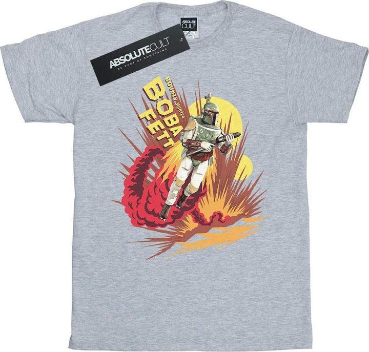 Star Wars Boba Fett Rocket Powered TShirt (L)