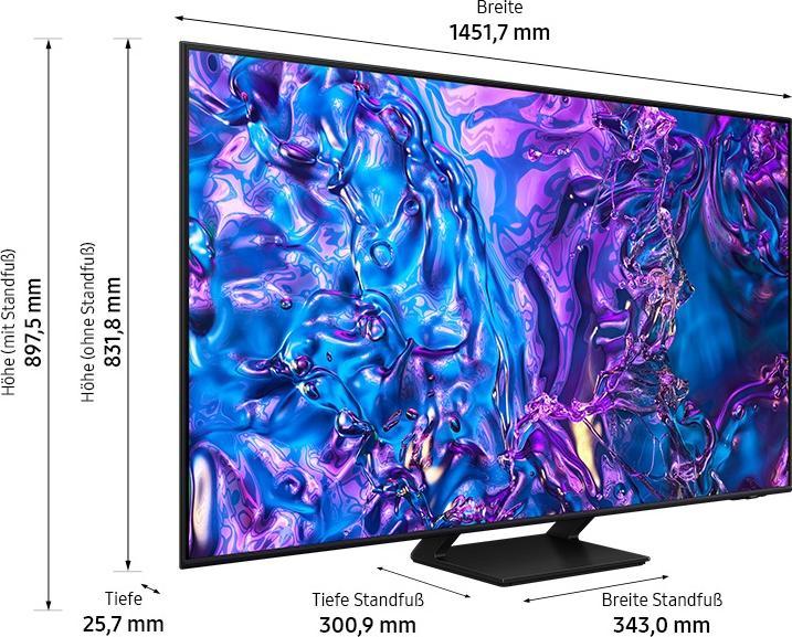 Actual product image Samsung GQ65Q70DAT (65", Q70D, QLED, 4K, 2024)