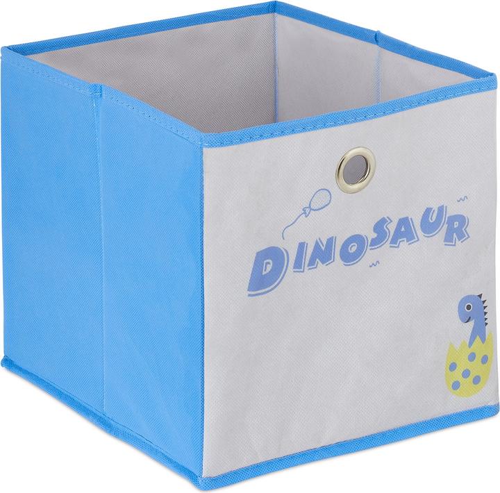 Actual product image Relaxdays Dinosaur Children's Shelf with Boxes