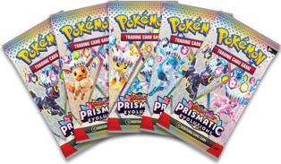 Image du produit Pokémon Collection Prismatic Evolutions Binder (Anglais, Pack de boosters)