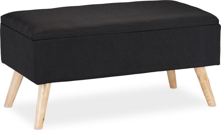 Actual product image Relaxdays Hallway Storage Bench, Padded (79.50 cm)