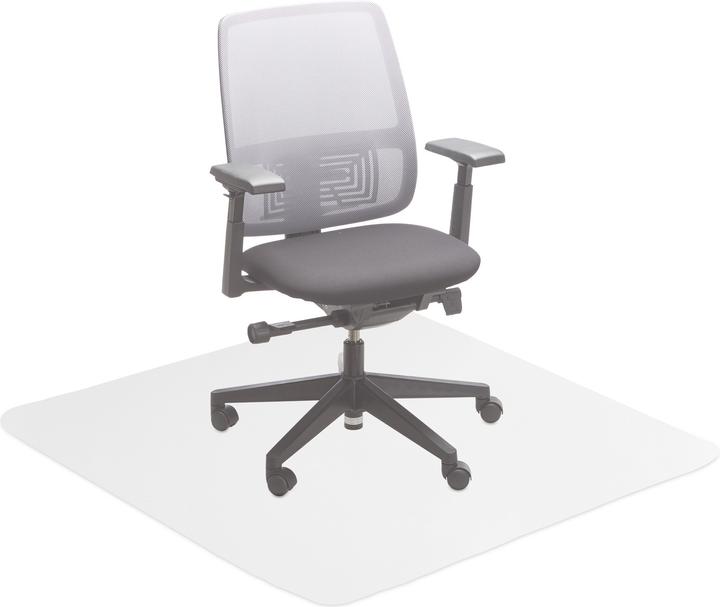 Image du produit Relaxdays Tapis de protection sol, chaise de bureau (120 x 120 x 0.17 cm)