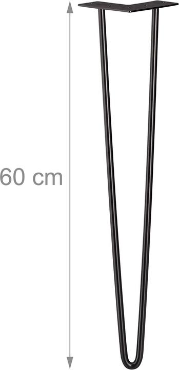 Produktbild Relaxdays Hairpin Tischbein 4er Set