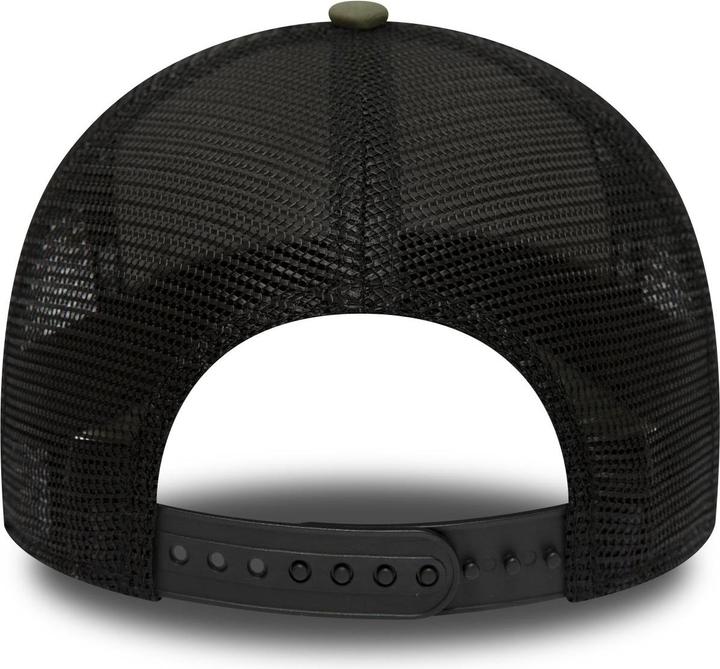 Actual product image New Era A-Frame Trucker Cap Distressed Scrambler Ducati Olive (One size)