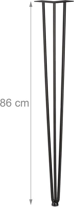 Produktbild Relaxdays Hairpin Tischbein 4er Set