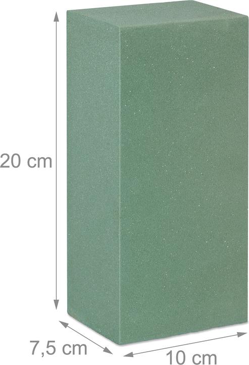 Actual product image Relaxdays Wet Floral Foam, Pack of 3