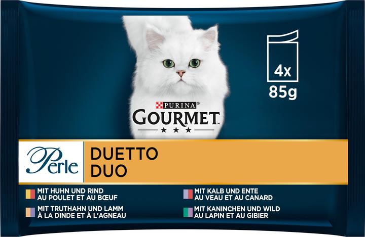 Gourmet Perle Dütto di Carne (Adult, 4 Stk., 85 g)