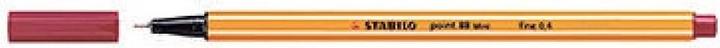 Produktbild STABILO point 88 Fineliner (Dunkelrot, 1 x)