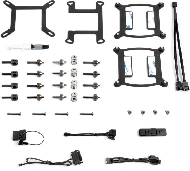 Immagine prodotto Silverstone SST-VD120-SLIM - Raffreddatore a liquido All-In-One sottile ad alte prestazioni, singolo 120 mm