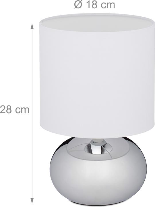 Produktbild Relaxdays Nachttischlampe (E14)