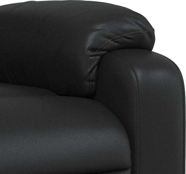 Produktbild VidaXL Massagesessel Schwarz Kunstleder,Farbe: Schwarz,Material