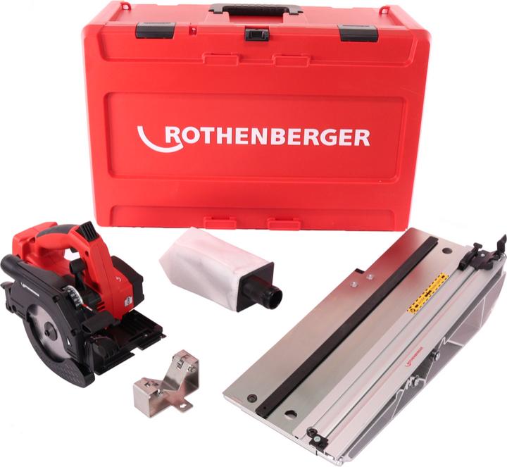 Image du produit Rothenberger PIPECUT mini scie universelle sans fil 18 V 125 mm + lame + coffret - sans batterie, sans chargeur