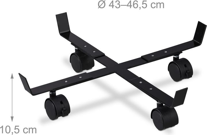 Produktbild Relaxdays Pflanzenroller